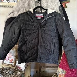 Hooded Columbia convertboardwear Large zip jacket